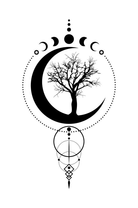 Add a Touch of Magic to Your Wardrobe with Pagan Moon SVG Clothing